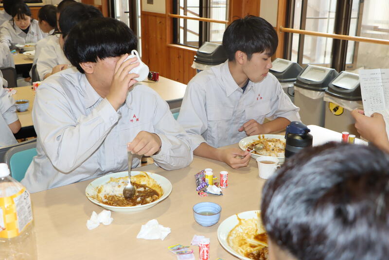 直会　お疲れ様のカレー